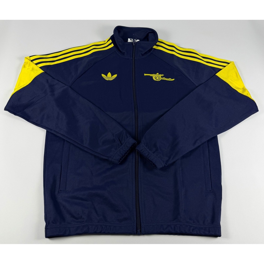 Adidas Arsenal FC LFSTLR Track Jacket Men's S Indigo Blue JZ5802 NWT